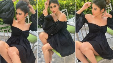 Mouni Roy Is Giving the Good Old LBD a Sassy Spin With Off-Shoulders and a High-Low Hemline!