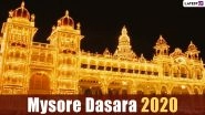 Happy Mysore Dasara 2020! Vijaya Muhurat, Dates, Traditions, and Rituals Related to Mysuru Dussehra Held During Navratri