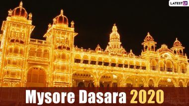 Happy Mysore Dasara 2020! Vijaya Muhurat, Dates, Traditions, and Rituals Related to Mysuru Dussehra Held During Navratri