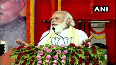 Bihar Assembly Elections 2020: PM Narendra Modi Rakes Up Ayodhya, Jungle Raj at Rally in Darbhanga