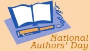 National Authors' Day (US) 2020 Date and History: Know Significance of The Day Celebrates American Writers