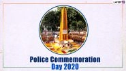 National Police Commemoration Day 2020 HD Images, Quotes, Wallpapers And Photos to Remember The Sacrifices of CRPF Officers in Ladakh