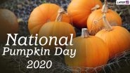 National Pumpkin Day 2020 Date And Significance: Know The History of the Observance That Celebrates People's Favourite Autumn Food & Decoration