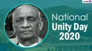 National Unity Day 2020: 'Why Is National Unity Day Celebrated?' FAQs on Rashtriya Ekta Diwas Marking Sardar Vallabhbhai Patel's Birth Anniversary