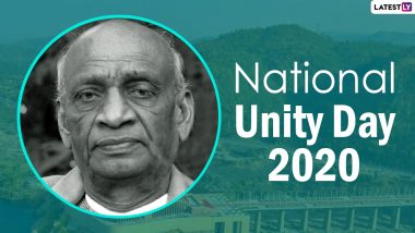 National Unity Day 2020: 'Why Is National Unity Day Celebrated?' FAQs on Rashtriya Ekta Diwas Marking Sardar Vallabhbhai Patel's Birth Anniversary