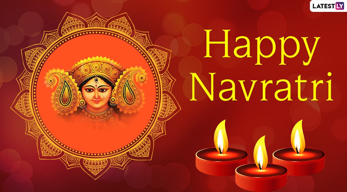 Navratri 2020 Wishes in Gujarati & HD Images: WhatsApp Stickers, GIF