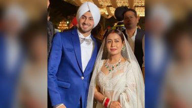 Neha Kakkar and Rohanpreet Singh Marriage: Pictures and Videos from the Newlyweds Lavish Wedding Reception Go Viral!