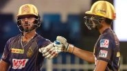 Nitish Rana, Shubman Gill Involved in Comical Run-Out During KXIP vs KKR IPL 2020 Match, Fans Troll Pair for Hilarious Mix-Up (Watch Video)