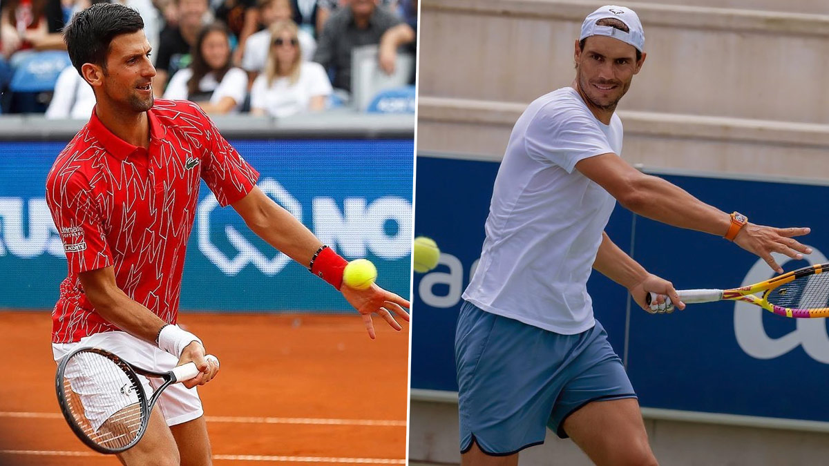 How to Watch Novak Djokovic vs Rafael Nadal, French Open 2020 Final Live Streaming Online in India? Get Free Live Telecast of Tennis Match on TV 🎾 LatestLY