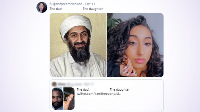 Osama Bin Laden's 'Daughter' is Going Viral With 'The Dad The Daughter'  Twitter Trend, But is She Really His Child? Know The Truth | 👍 LatestLY