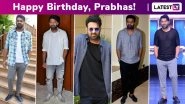 Prabhas Birthday Special: A Peek at His Signature Nonchalant Casual Suave Style Streak!