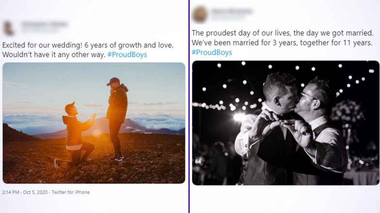 #ProudBoys Takes Over Twitter With Gay Love! Trump's Address to Far-Right Group 'Proud Boys' in Debate Gets Hijacked With Stories of LGBTQ Love