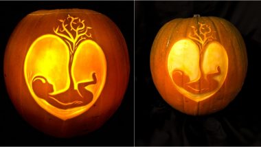 Halloween Baby Announcement! UK Couple Reveal News of Pregnancy by Carving Baby Scan Into a Pumpkin (Pictures And Video)