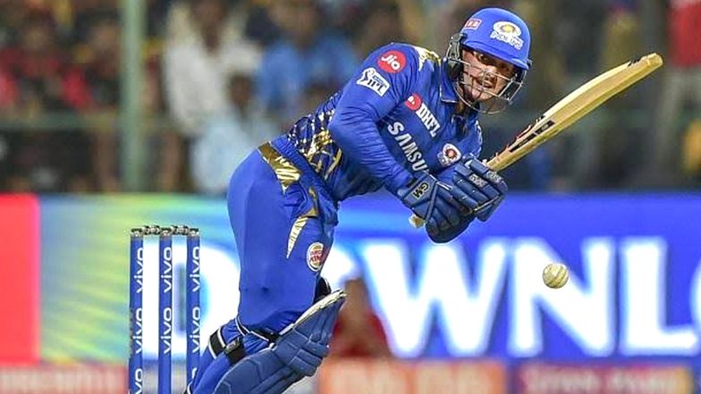 KKR vs MI, IPL 2021 Toss Report and Playing XI Update: Quinton de Kock Replaces Chris Lynn As Eoin Morgan Elects To Bowl