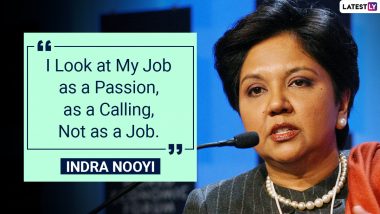 Indra Nooyi Turns 65! Inspiring Quotes by the Former Pepsico CEO That Will Motivate You To Follow Your Passion Wholeheartedly