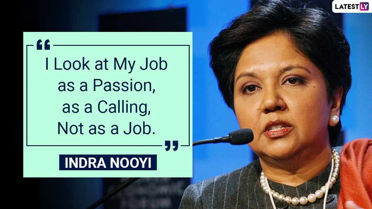 Indra Nooyi Turns 65 Inspiring Quotes by the Former 