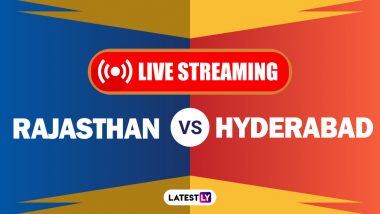 RR vs SRH, IPL 2020 Live Cricket Streaming: Watch Free Telecast of Rajasthan Royals vs Sunrisers Hyderabad on Star Sports and Disney+Hotstar Online