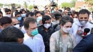 Rahul Gandhi, Priyanka Gandhi Vadra Arrested While on Way to Hathras to Meet Gangrape Victim's Family