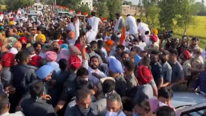 Rahul Gandhi Allowed to Enter Haryana After His 'Kheti Bachao Yatra' Was Briefly Stopped at State Border