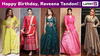 Raveena Tandon Birthday Special: Ringing in an Ethnic Fervour That’s Perennially Ravishing and Rapturous!