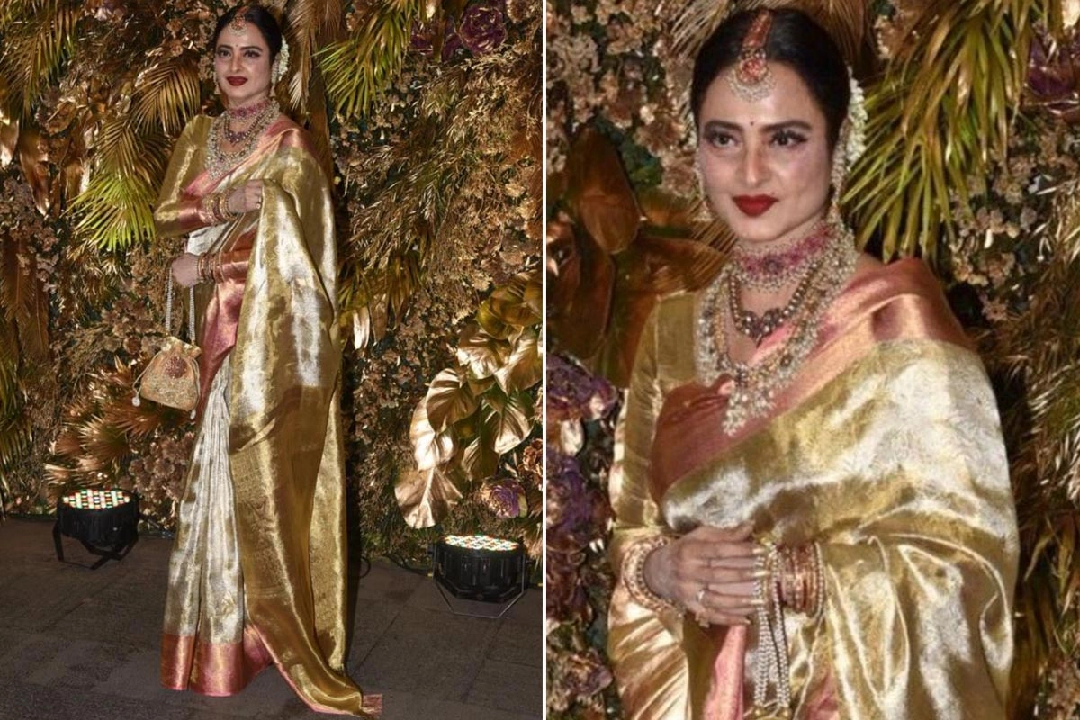 Rekha Saree Fashion Moments