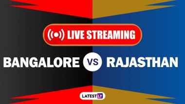 RCB vs RR, IPL 2020 Live Cricket Streaming: Watch Free Telecast of Royal Challengers Bangalore vs Rajasthan Royals on Star Sports and Disney+Hotstar Online