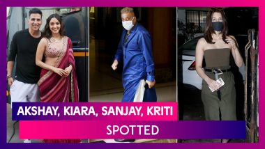 Akshay Kumar & Kiara Advani Promote Laxxmi Bomb In The City; Sunny Deol Turns A Year Older; Sanjay Dutt Spotted In Mumbai; Kriti Sanon & Urvashi Rautela’s Salon Visit; Rajkummar Rao & Nushrat Bharucha Promote Chhalaang