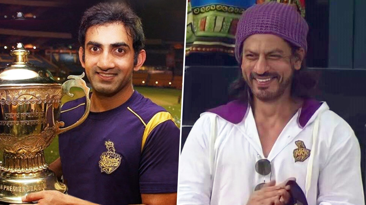 Shah Rukh Khan Wishes Former Kolkata Knight Riders Skipper Gautam ...