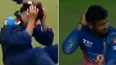Fan Compares Sanju Samson’s Catch During RR vs KKR Match in IPL 2020 to Sachin Tendulkar’s One in 1992 Cricket World Cup After Master Blaster Remembers his Fielding Effort (Watch Video)