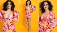 Sanya Malhotra Kickstarts Ludo Promotions With a Riot of Colours!