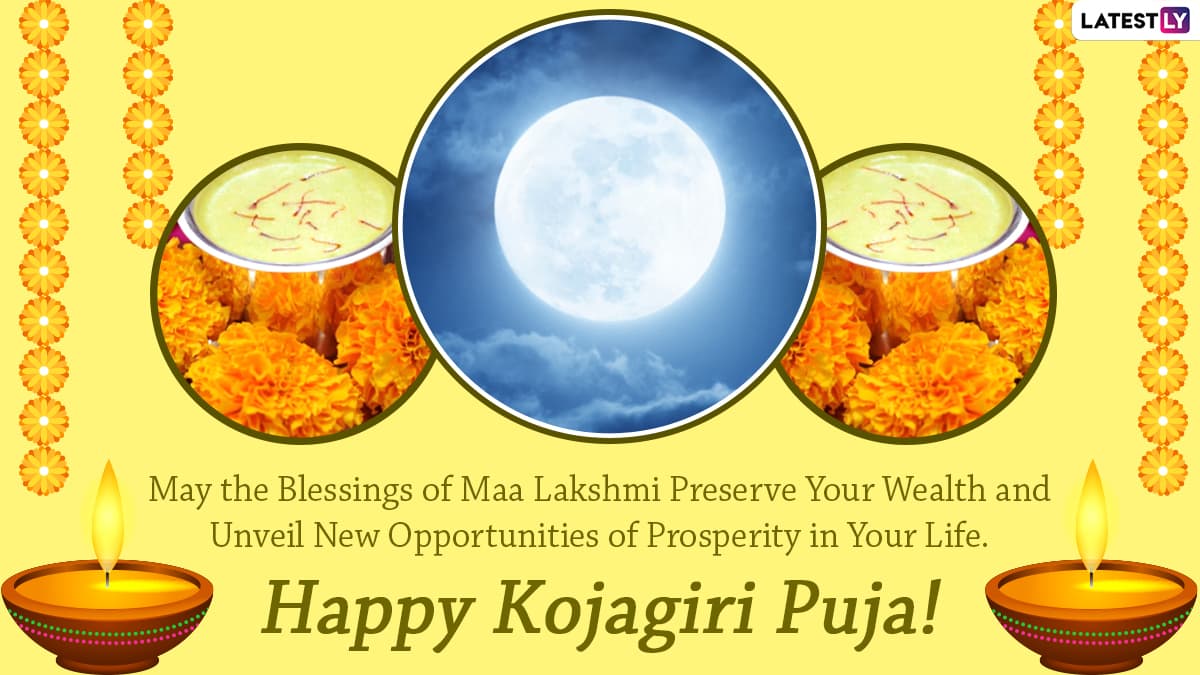 Sharad Purnima Wishes & Kojagiri Purnima HD Images For Free Download