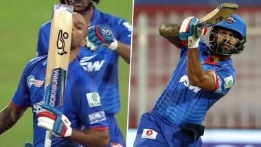 DC vs CSK Stat Highlights IPL 2020: Shikhar Dhawan Smashes Maiden Hundred as Delhi Capitals Register Five-Wicket Triumph
