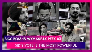 Bigg Boss 14 Weekend Ka Vaar Sneak Peek 03|Oct 19 2020: Sidharth’s Vote Is The Most Powerful