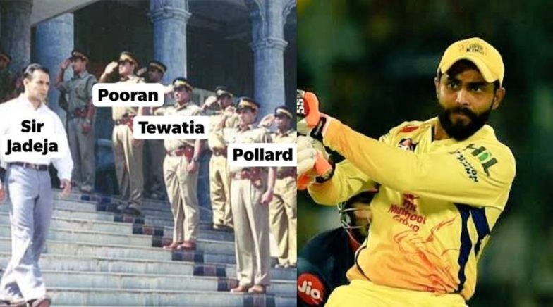 Sir Jadeja Memes & Jokes Flood Twitter After Ravindra Jadeja Shines in Last-Ball Thriller for CSK