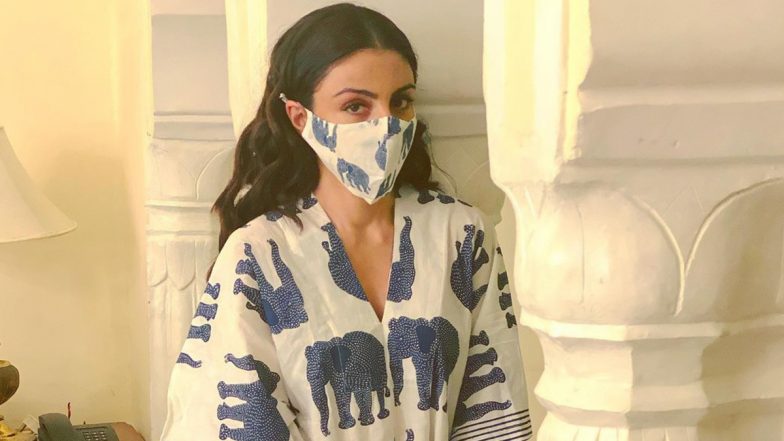 Soha Ali Khan Shows How Staying Safe and Stylish Are the Newest Wrinkles of the New Normal!
