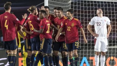 Ukraine vs Spain Live Streaming Online, UEFA Nations League 2020–21: Get Match Free Telecast Time in IST and TV Channels to Watch in India