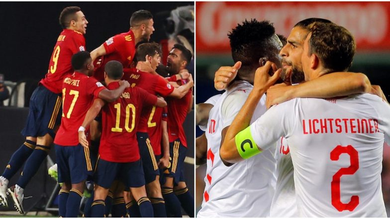 Spain vs Switzerland Live Streaming Online, UEFA Nations League 2020–21: Get Match Free Telecast Time in IST and TV Channels to Watch in India