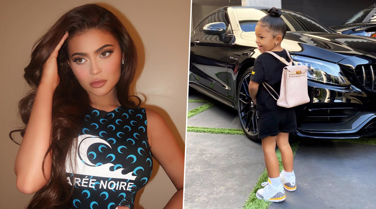 Kylie Jenner's Daughter Stormi Webster's First Day School Outfit