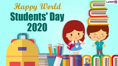 World Students' Day Images & HD Wallpapers for Free Download Online: Wish Happy World Students’ Day 2020 With WhatsApp Stickers and GIF Greetings on Vishwa Vidyarthi Divas