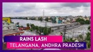 Telangana, Andhra Pradesh Inundated Due To Heavy Rainfall: 30 Rain Related Deaths Recorded, Including 15 In Hyderabad Alone
