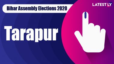 Tarapur Vidhan Sabha Seat Result in Bihar Assembly Elections 2020: JD(U)'s Mewa Lal Choudhary Wins, Elected as MLA