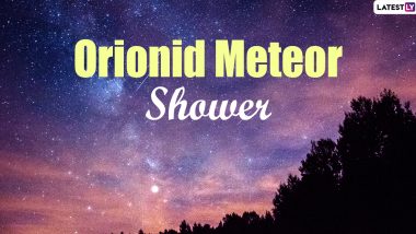 Orionid Meteor Shower 2020 Dates in India: Know When and How to Watch The Beautiful Display of Meteors That Peak This Month