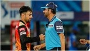 Umpire Anil Chaudhary Sparks Controversy With &lsquo;Hand Signal&rsquo; During SRH vs DC IPL 2020 Match, Allegedly Influenced Sunrisers Hyderabad&rsquo;s DRS Call