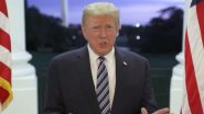 Donald Trump Removes Mask After Returning to White House From Walter Reed National Military Medical Center