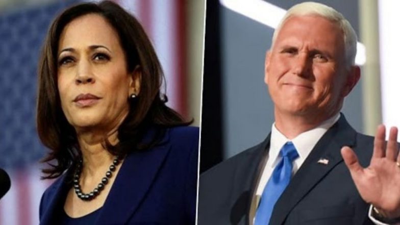 US Vice Presidential Debate 2020 Schedule: Kamala Harris And Mike Pence Set for Debate in Salt Lake City of Utah, Here's How to Watch it Live on Wednesday, October 7
