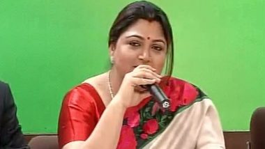 Khushbu Sundar Resigns From Congress Party, Actor-Turned Politician Likely to Join BJP