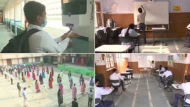 Schools Reopen in Punjab, Sikkim & Uttar Pradesh by Adhering to COVID-19 Guidelines, View Pics