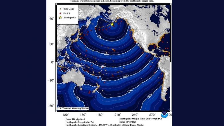 Tsunami Alert on Alaska Coast After 7.5 Richter Scale Quake
