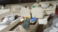 Punjab AAP MLAs Sleep Inside State Assembly Overnight in Protest Over Not Being Shown Draft Against Central Farm Laws, View Pics