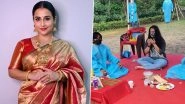 Sherni: Vidya Balan Resumes Shoot of Her Next in Madhya Pradesh's Balaghat Forest (View Pics)